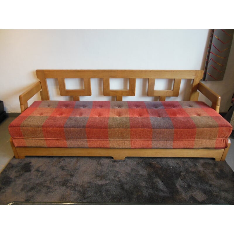 Daybed vintage, and GUILLERME CHAMBRON - 70