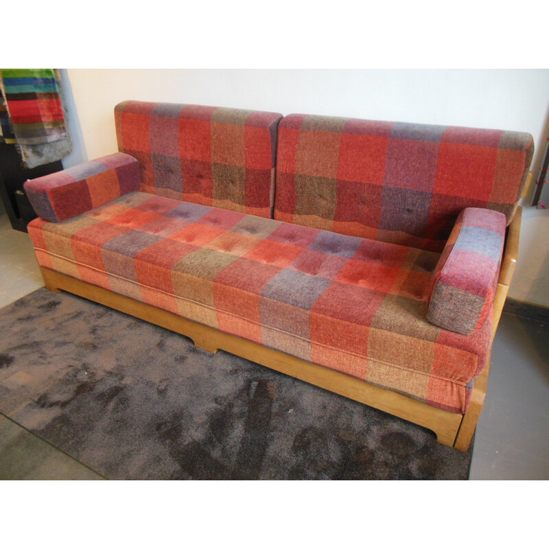 Daybed vintage, and GUILLERME CHAMBRON - 70