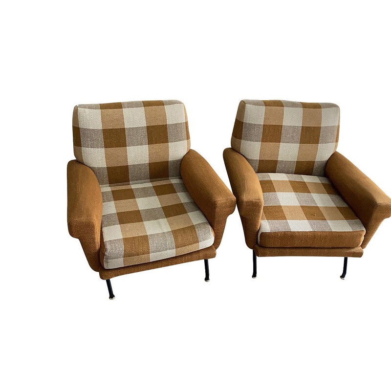 Pair of vintage armchairs 1950s