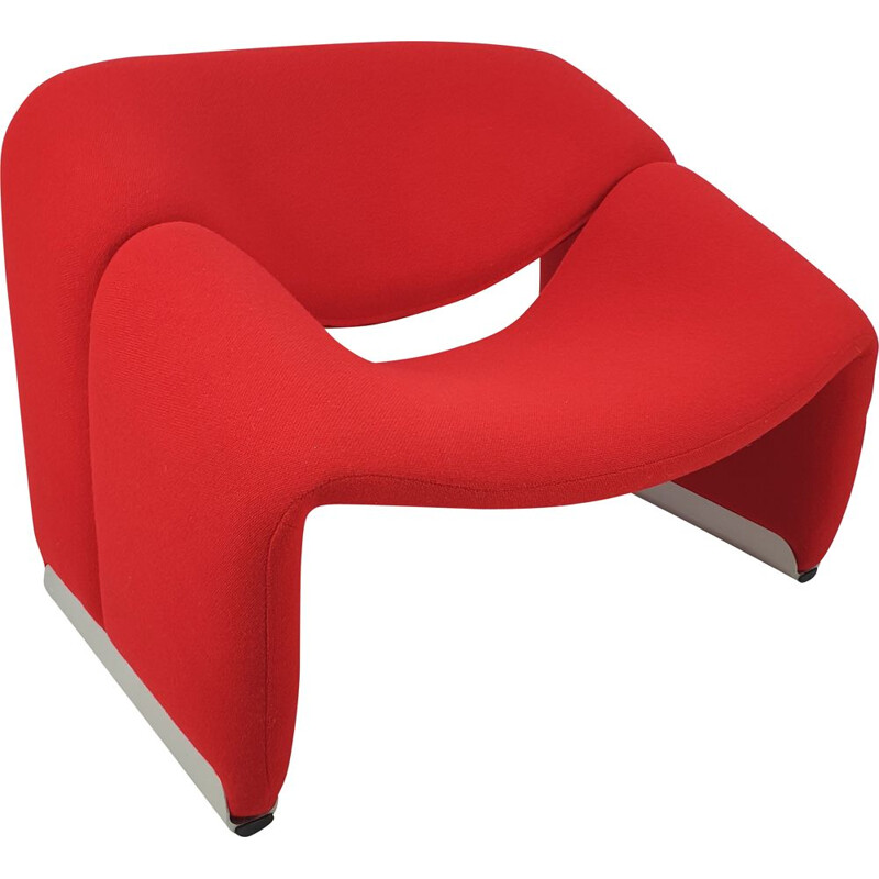 Vintage Model F598 Groovy Lounge Chair by Pierre Paulin for Artifort, 1980s