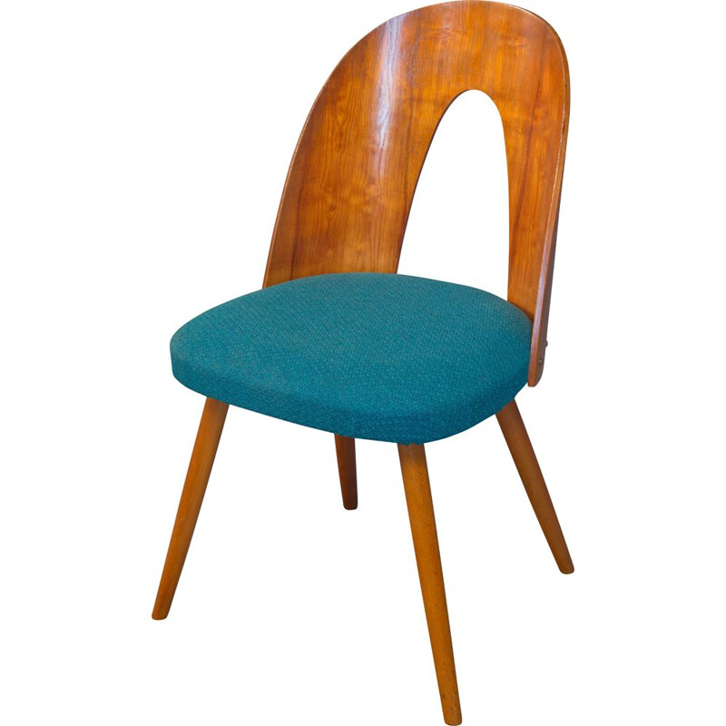 Mid Century Dining Chair by Antonin Suman for Mier Topolcany Factory Czechoslovakia