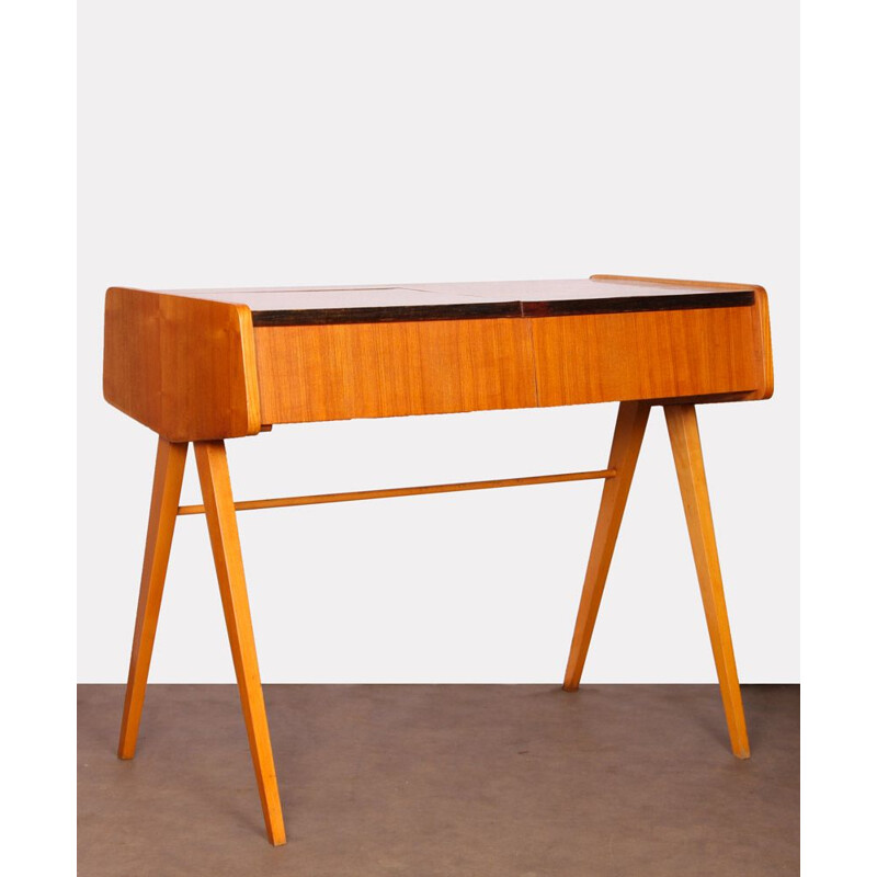 Vintage wooden dressing table attributed to Frantisek Jirak, 1970