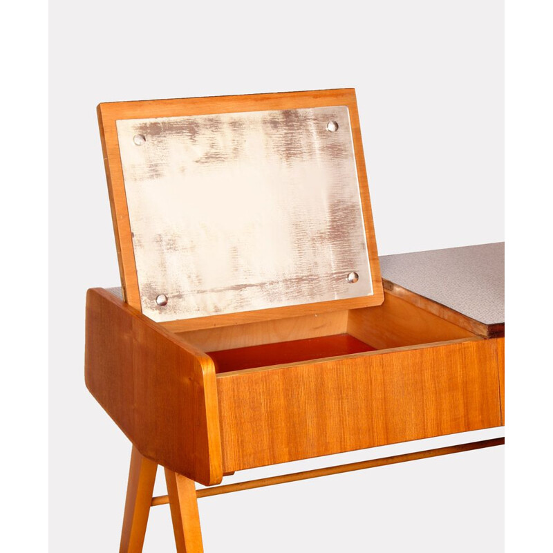 Vintage wooden dressing table attributed to Frantisek Jirak, 1970