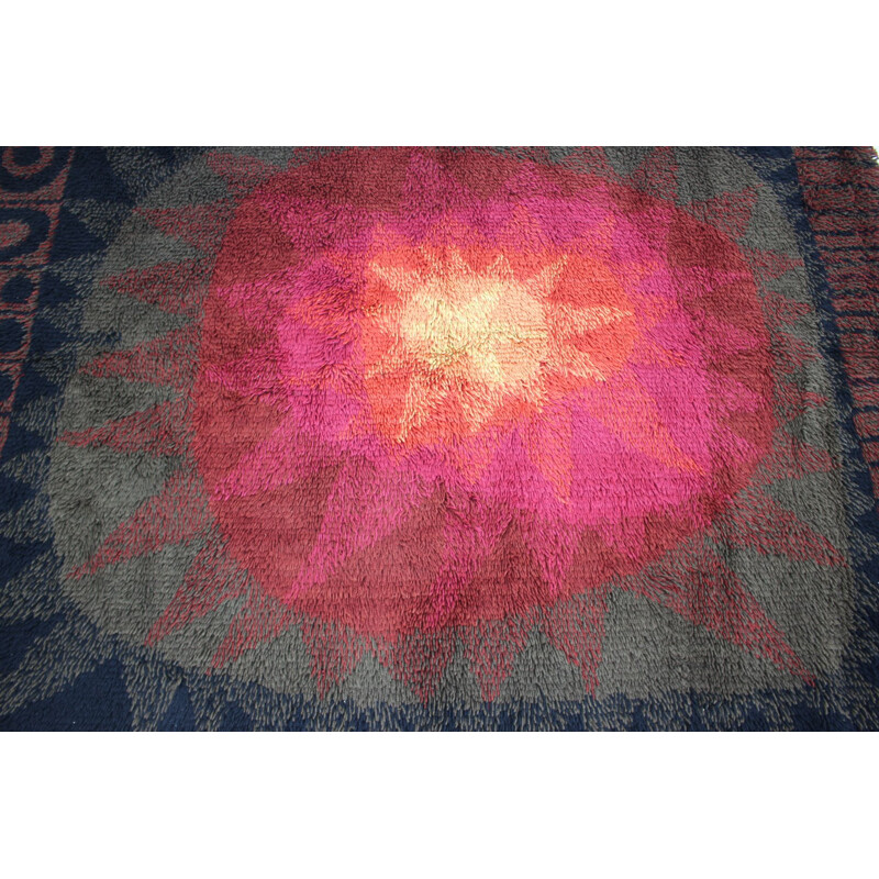 Vintage carpet, Scandinavian 1970