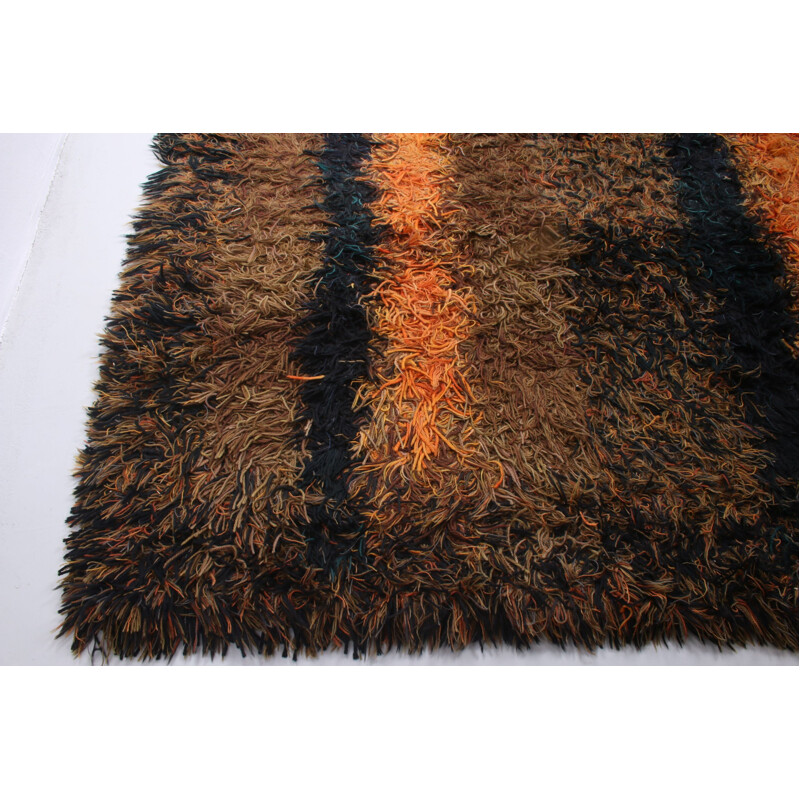 Large vintage Deep-pile rug by Atelier 't Paapje, 1960