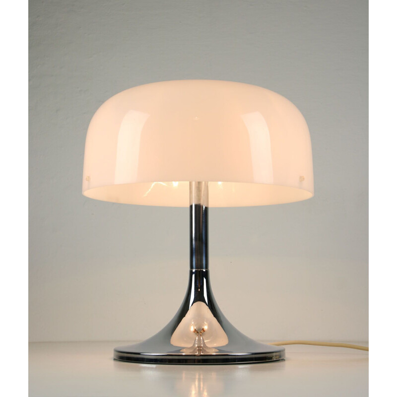 Lampe Vintage Medusa Mushroom Lamp Space-age de Luigi Massoni pour Guzzini 1970