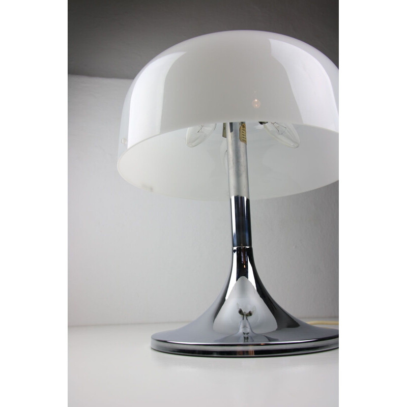 Vintage Medusa Mushroom Lamp Space-age by Luigi Massoni for Guzzini, 1970s