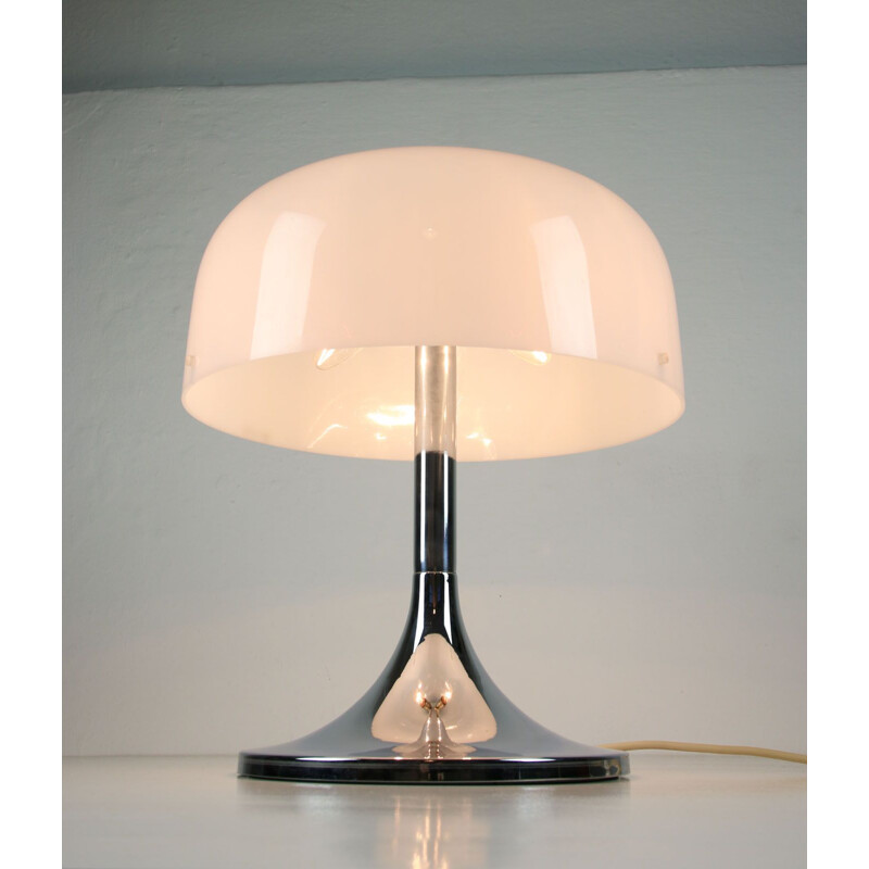 Lampe Vintage Medusa Mushroom Lamp Space-age de Luigi Massoni pour Guzzini 1970