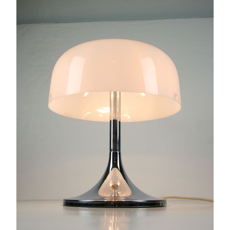 Vintage Medusa Mushroom Lamp Space-age by Luigi Massoni for Guzzini, 1970s