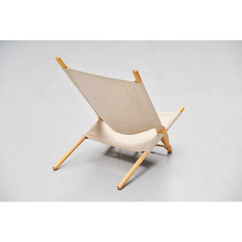 Vintage lounge chair Ole Gjerlov Knudsen for Cado Denmark 1958