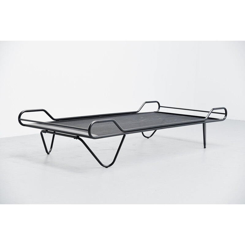 Vintage Sculptural daybed Jacques Hitier France 1950