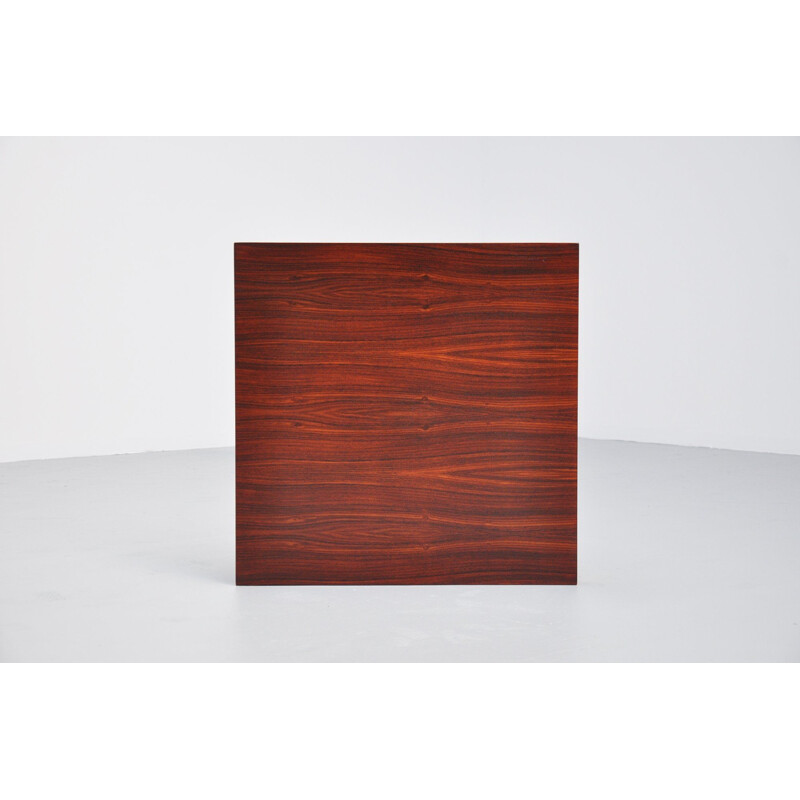 Vintage coffee table rosewood Severin Hansen Haslev 1955