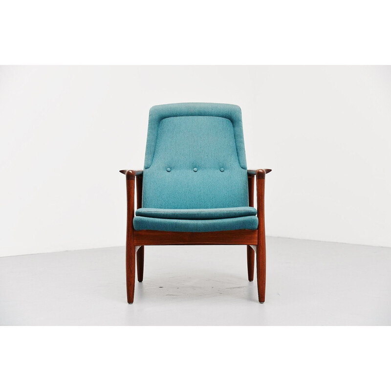 Vintage easy chair Tørbjorn Afdal Svein Bjørneng Bruksbo Norway 1957