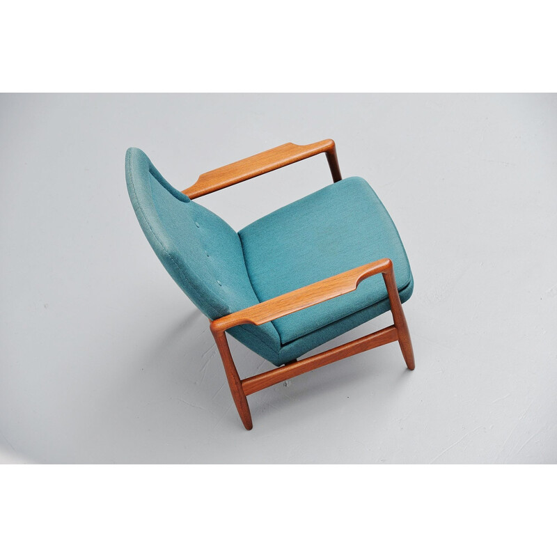 Vintage easy chair Tørbjorn Afdal Svein Bjørneng Bruksbo Norway 1957