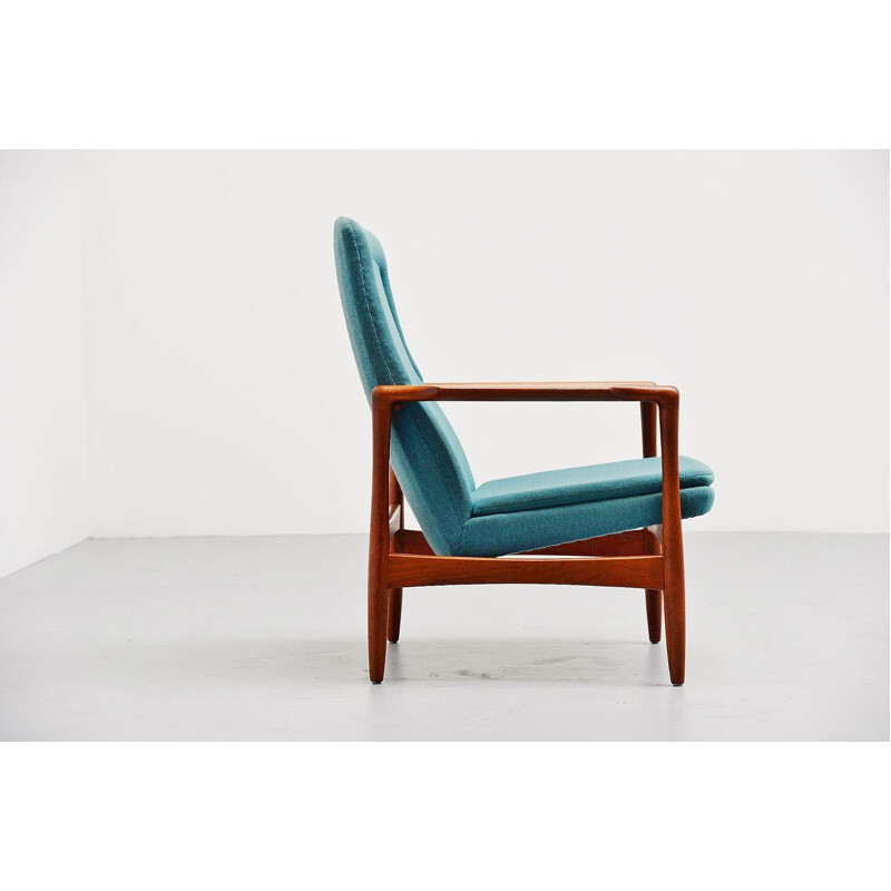 Vintage easy chair Tørbjorn Afdal Svein Bjørneng Bruksbo Norway 1957