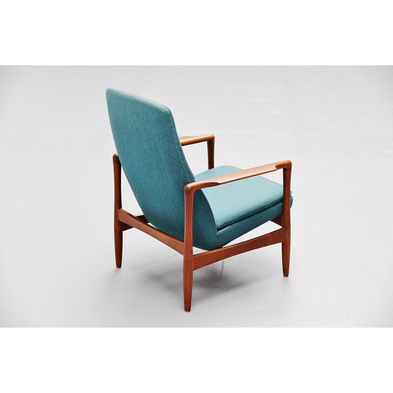 Vintage easy chair Tørbjorn Afdal Svein Bjørneng Bruksbo Norway 1957