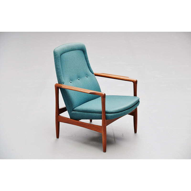 Vintage easy chair Tørbjorn Afdal Svein Bjørneng Bruksbo Norway 1957