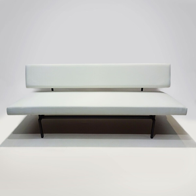 Vintage Sleeper Sofa Daybed Gijs van der Sluis Streamline 1960s 