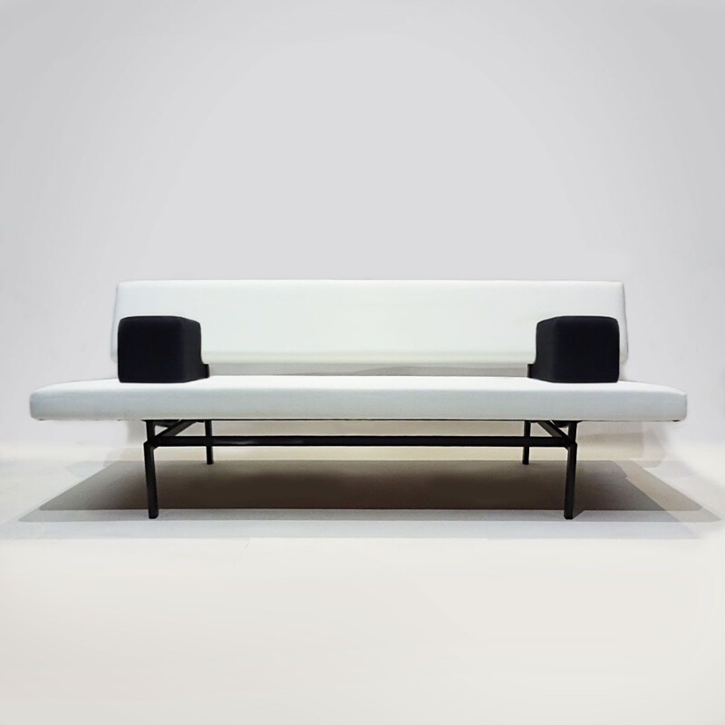 Vintage Sleeper Sofa Daybed Gijs van der Sluis Streamline 1960s 