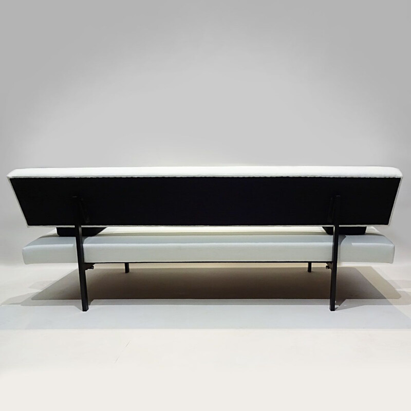 Vintage Sleeper Sofa Daybed Gijs van der Sluis Streamline 1960s 