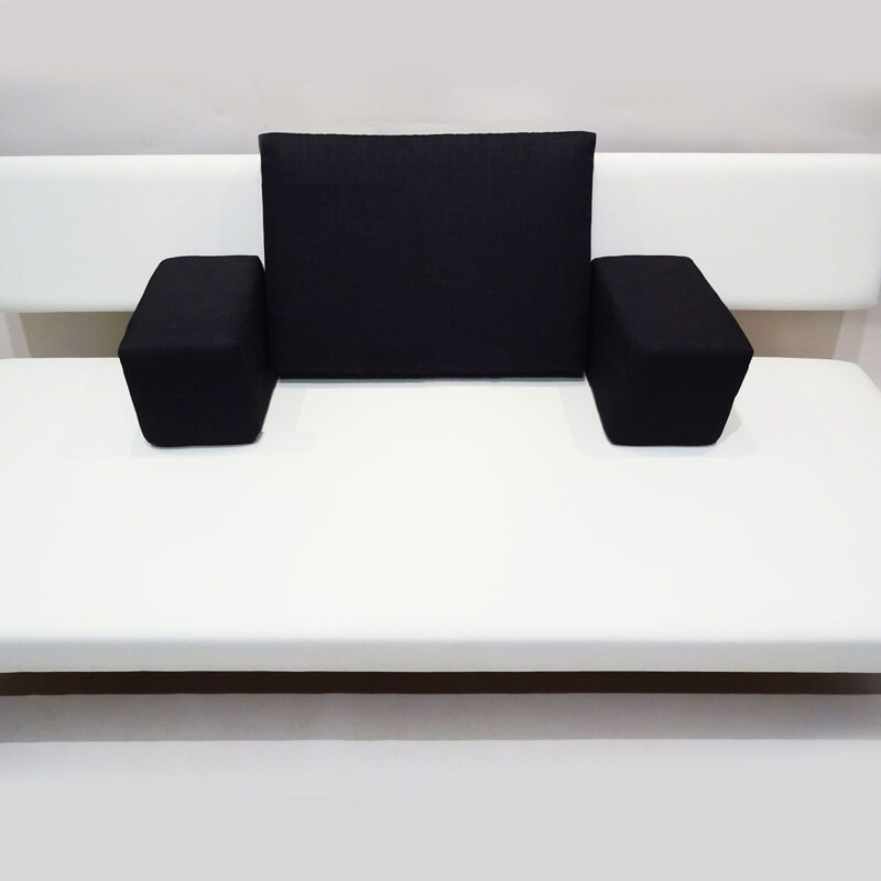 Vintage Sleeper Sofa Daybed Gijs van der Sluis Streamline 1960s 