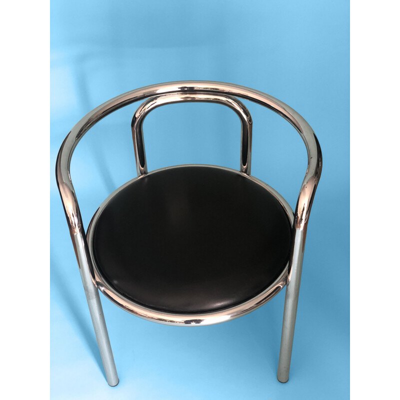 Lot de 4 chaises Vintage Locus Solus conçues par Gae Aulenti pour Zanotta
