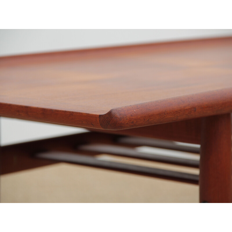 Vintage Scandinavian teak coffee table