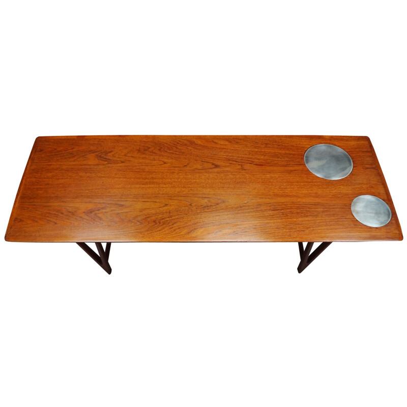 Vintage teak coffee table by Kurt Østervig 1950