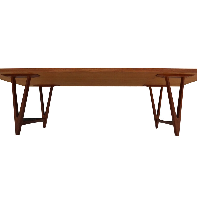 Vintage teak coffee table by Kurt Østervig 1950