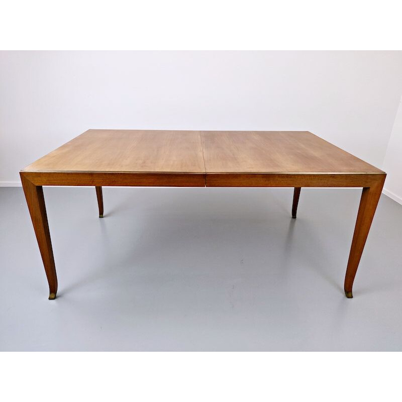 Vintage Extendable Dining Table by T.H. Robsjohn-Gibbings for Saridis