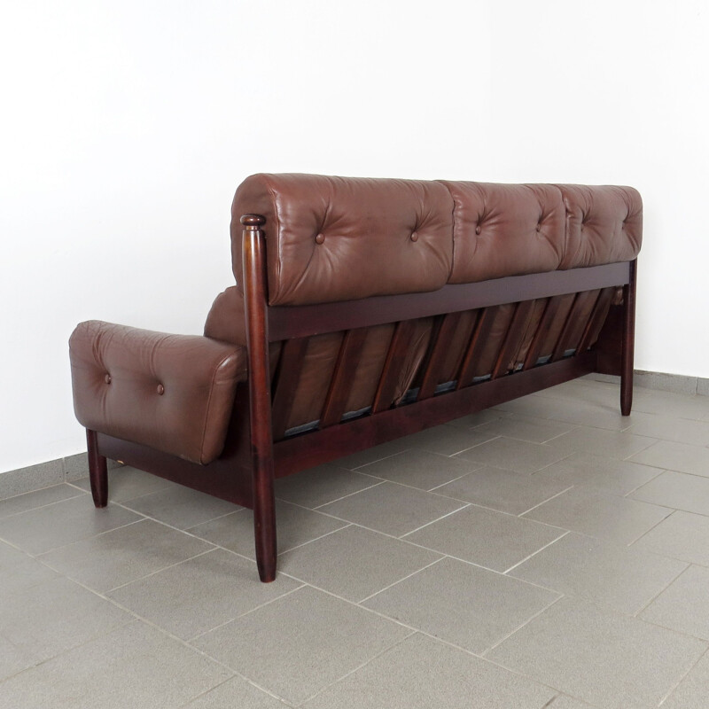 Vintage 3-seater Sofa Czechoslovakia 1970