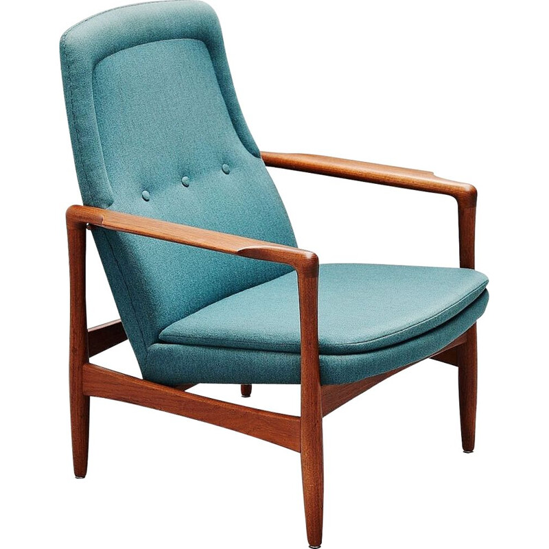 Vintage easy chair Tørbjorn Afdal Svein Bjørneng Bruksbo Norway 1957