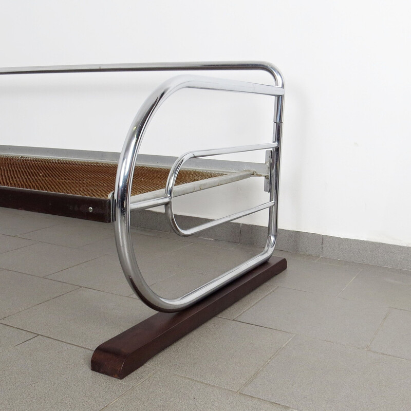 Vintage Tubular daybed Czechoslovakia 1930