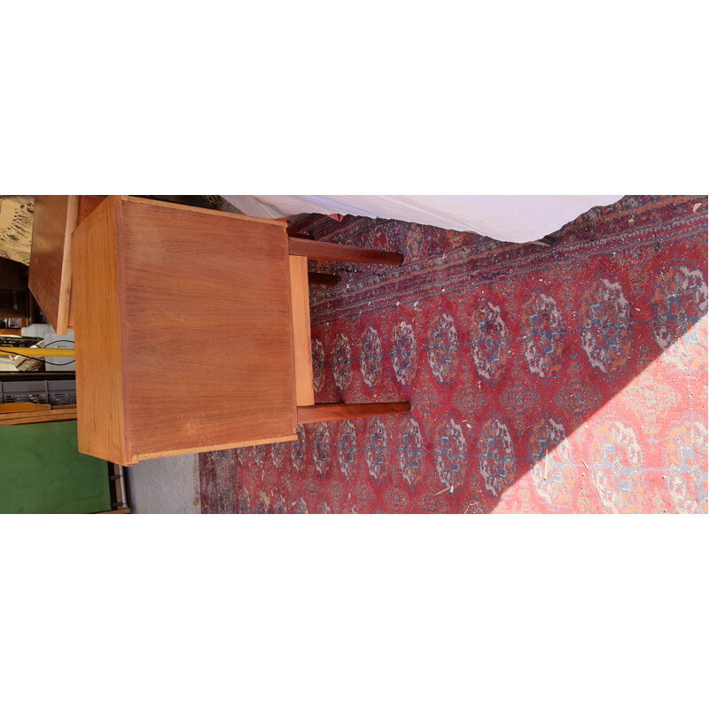 Pair of vintage bedside tables Scandinavian