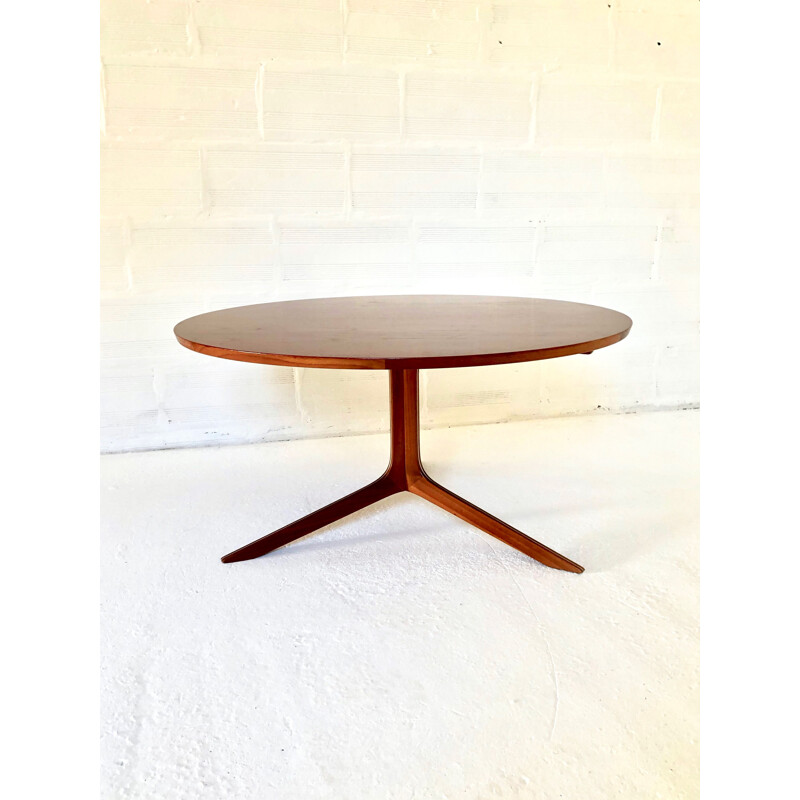Vintage teak coffee table by Hvidt and Molgaard for France and Son