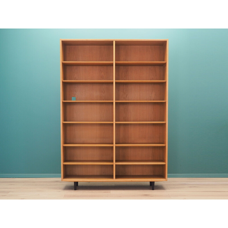 Vintage Ash bookcase, Hundevad Danish 1960s