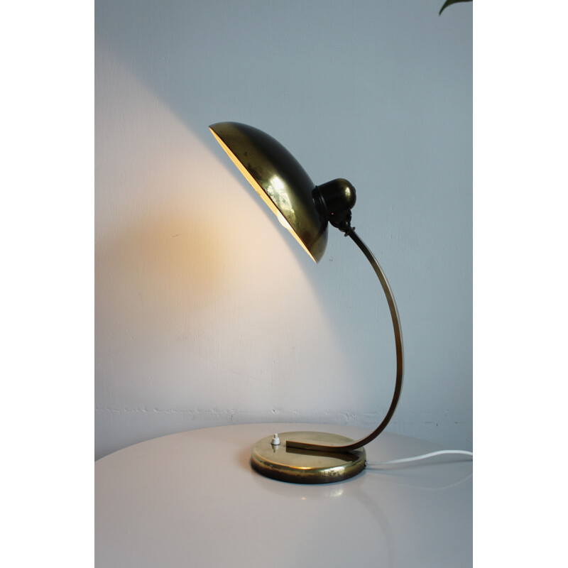 Vintage President table lamp from Christian Dell, Kaiser Idell 6750  Bauhaus