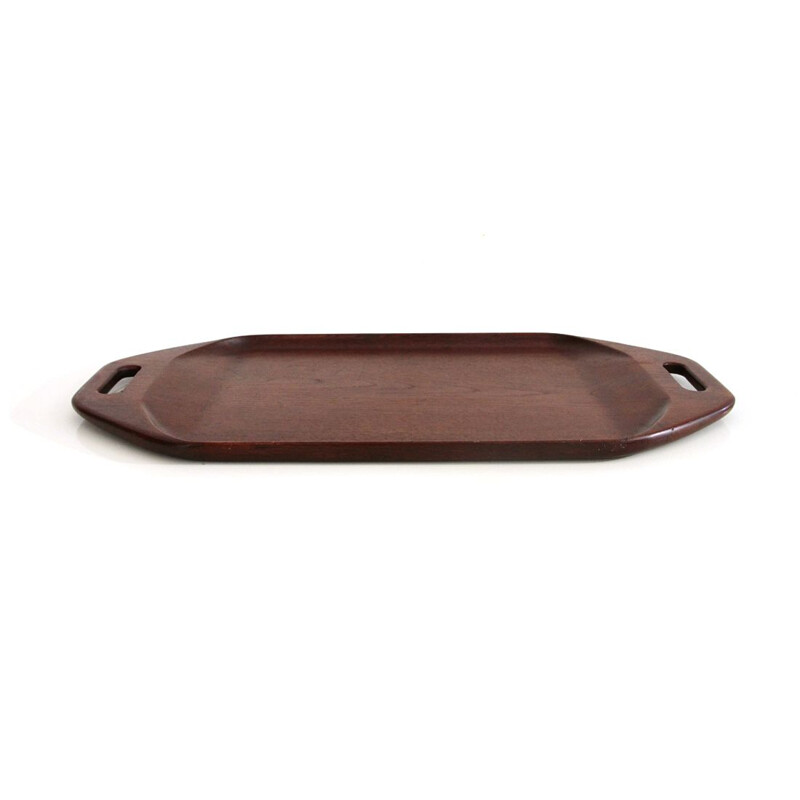 Vintage Teak Tray by Flaming Digsmed for Digsmed, 1960s