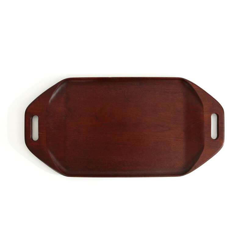 Vintage Teak Tray by Flaming Digsmed for Digsmed, 1960s