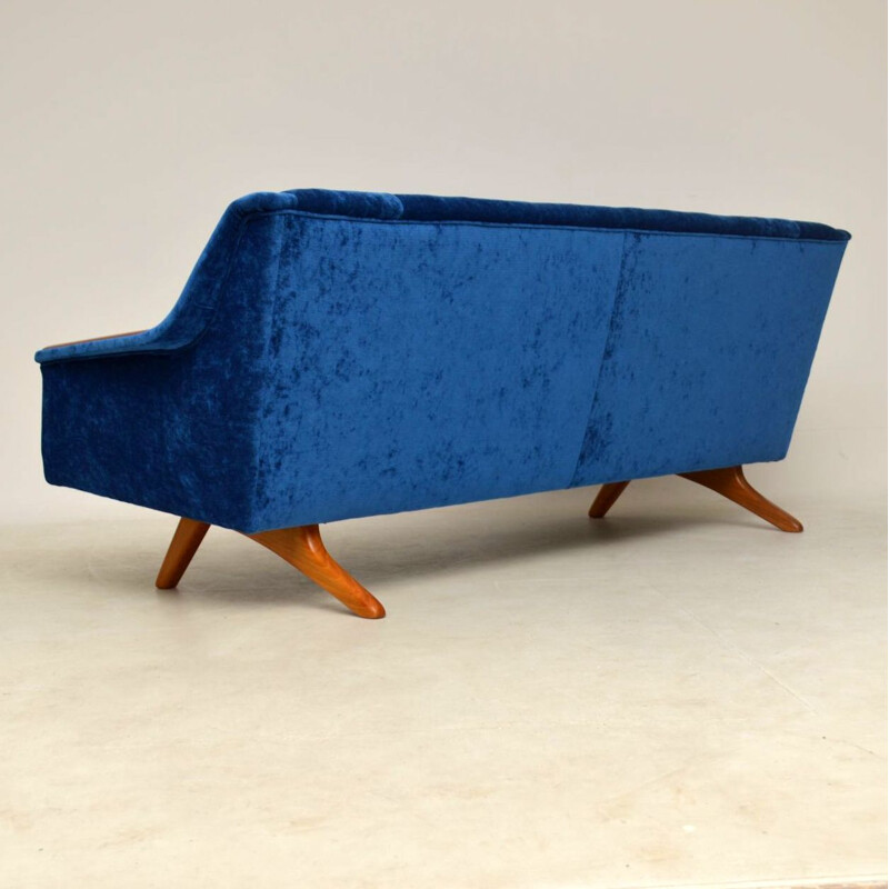 Vintage sofa by Illum Wikkelso Danish 1960