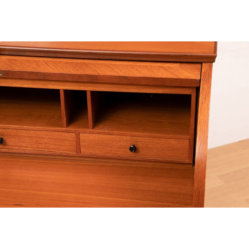 Midcentury Teak Writing Bureau Secretaire by Egon Ostergaard 1960