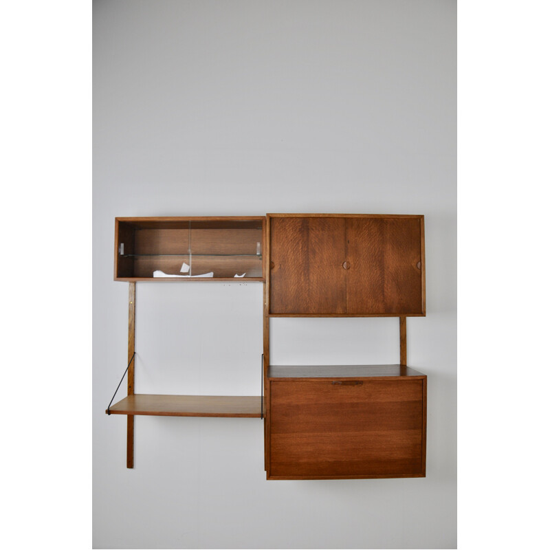 Vintage Wall Unit Royal System by Poul Cadovuis 1960s