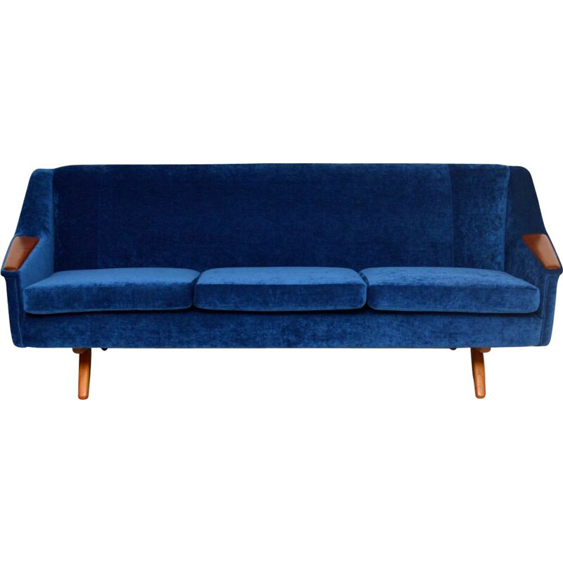 Vintage sofa by Illum Wikkelso Danish 1960