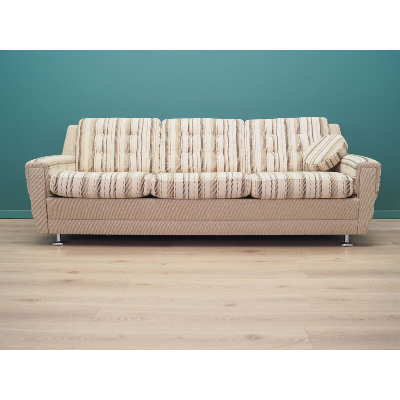 Dänisches Vintage-Sofa aus Wolle 1980