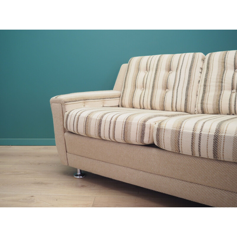 Dänisches Vintage-Sofa aus Wolle 1980
