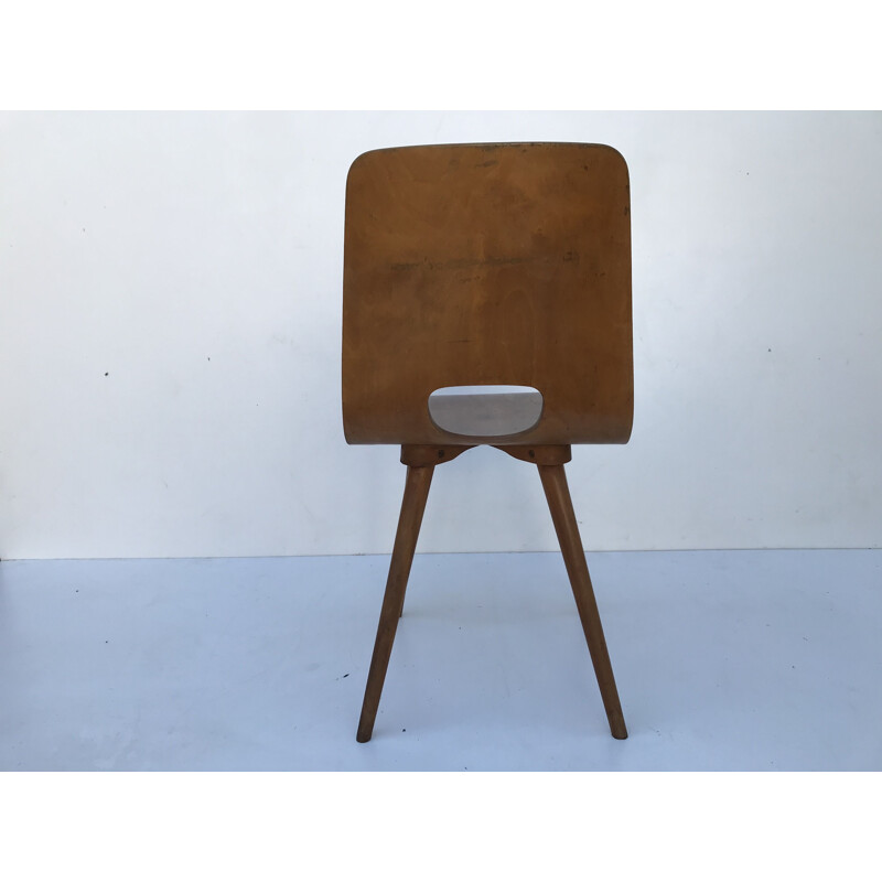 Suite de 6 chaises vintage par Hans Bellmann pour Horgen Glarus, Suisse 1950