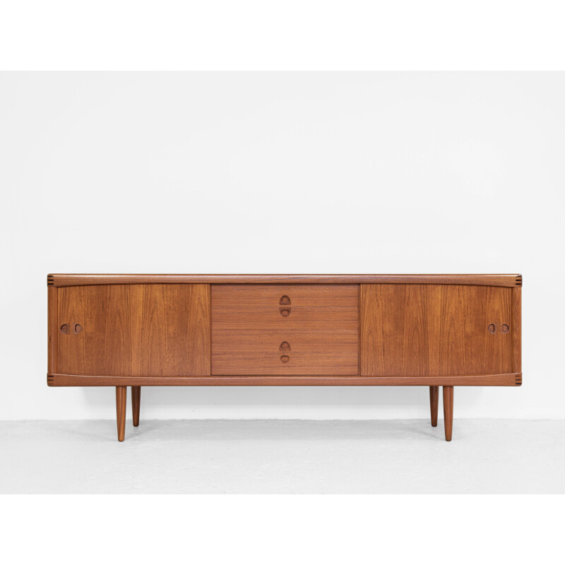 Midcentury sideboard in teak by HW Klein for Bramin Danish 1960s