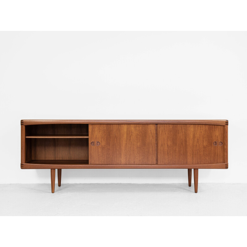 Midcentury sideboard in teak by HW Klein for Bramin Danish 1960s