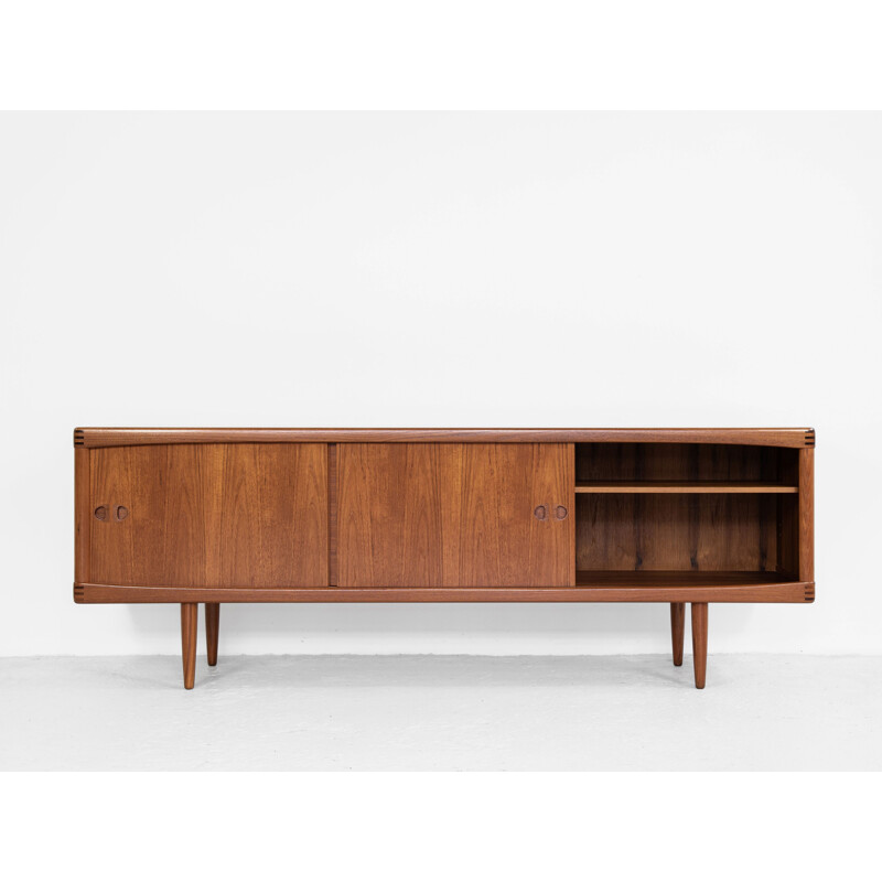 Midcentury sideboard in teak by HW Klein for Bramin Danish 1960s