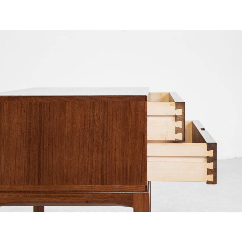 Vintage teak 2-drawer chest by Aksel Kjersgaard, Danish 1960